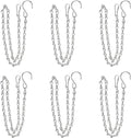 YINGFENG 6 Pack 19.7 Inch Silver Hanging Chain by YINGFENG