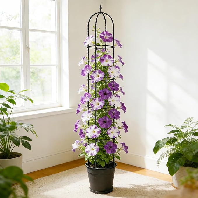 Garden Obelisk Trellis for Climbing Plants - Image 6