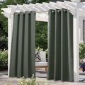 NICETOWN 2 Panels Long Outdoor Curtains by NICETOWN