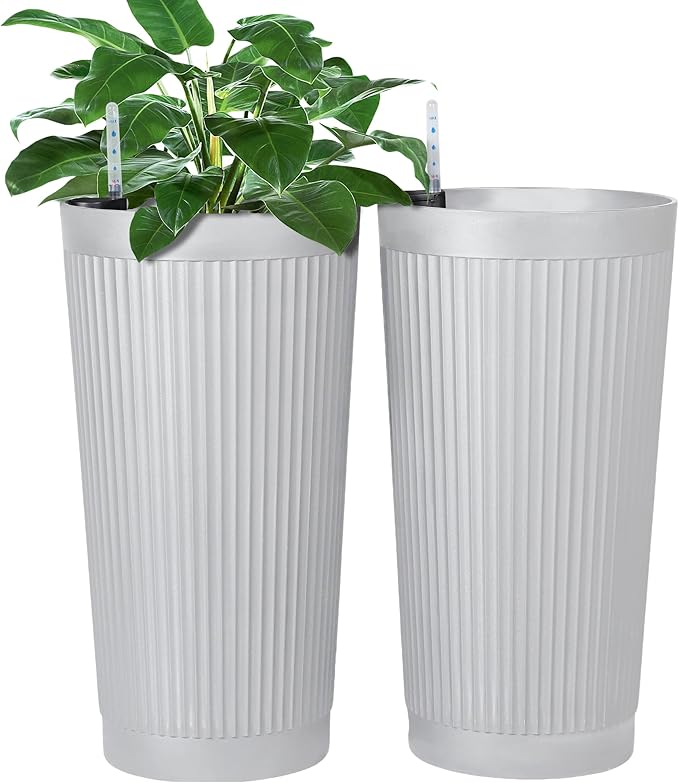 FENCY 2Pack 24IN Self Watering Planter by FENCY