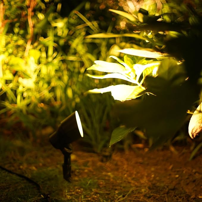 Malibu 8 Pack Low Voltage Spotlights Outdoor Landscape Lighting 20W 145 Lumens - Image 5