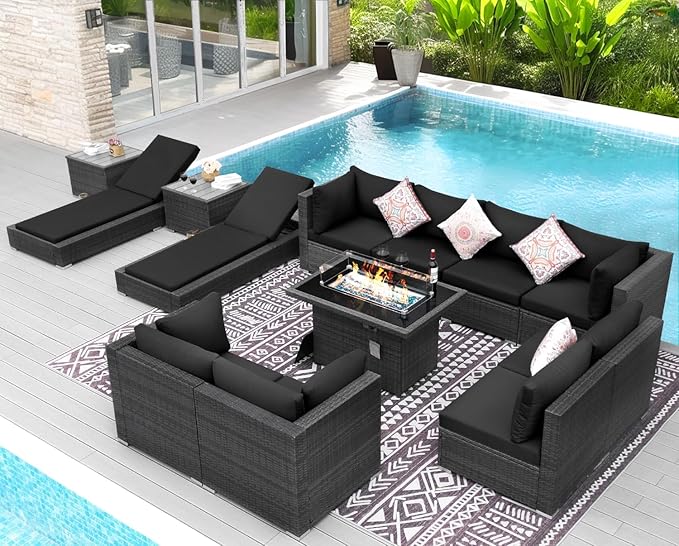 NICESOUL 13 Piece Patio Set - Image 2