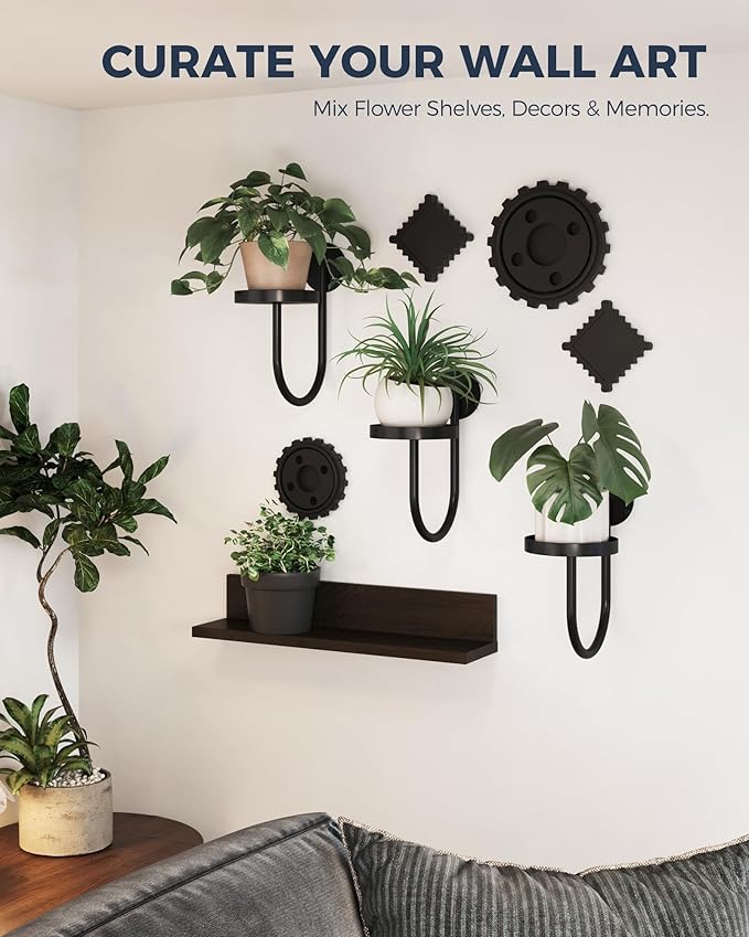 Bamworld Hanging Planters for Indoor Plants Wall Plant Holder Plant Hanger - Image 6