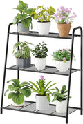 3-Tier Corner Plant Stand, Metal Black Flower Pot Rack, Indoor Outdoor Heavy by Unknown