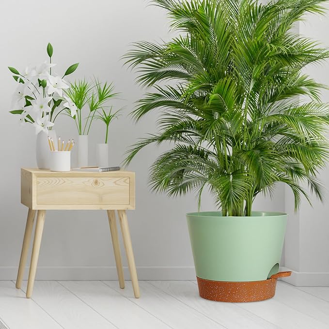12 inch Large Self Watering Pots - Image 7
