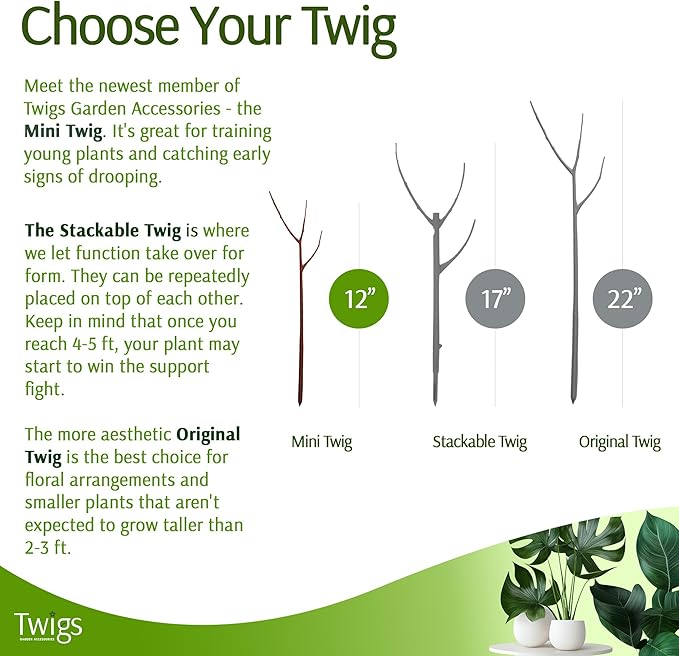 Mini Twigs Plant Support Stakes - Image 5