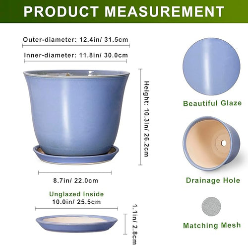12 Inch Pots for Plants - Image 2