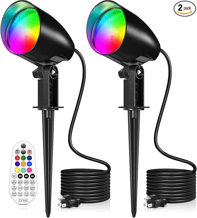20W RGBW Color Changing Outdoor Spotlight by SOROP