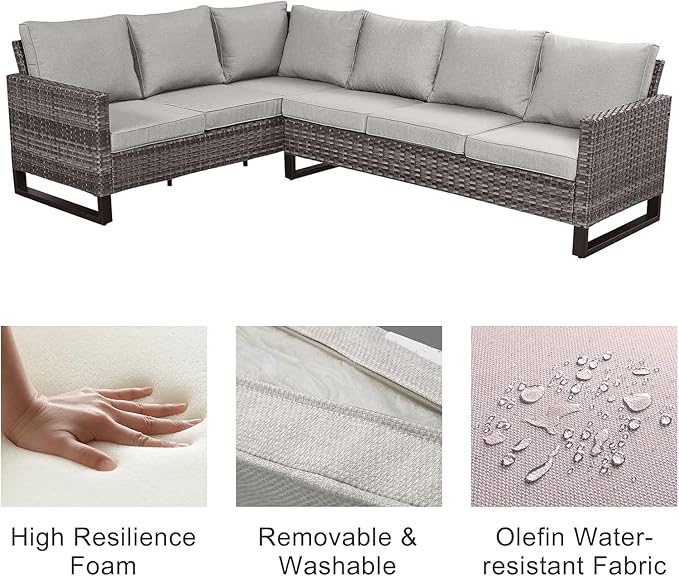 Patio Sectional Furniture Set - Image 9