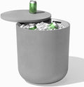 Veradek Kona Cooler Side Table – 2-in-1 Outdoor Patio Side Table w/Cooler | by VeradekOutdoor