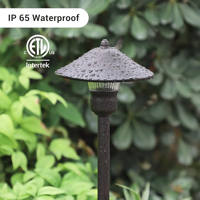 EDISHINE Low Voltage Pathway Lights, 3W 150 LM 3000K 16.5“ Tall LED Landscape - Image 3
