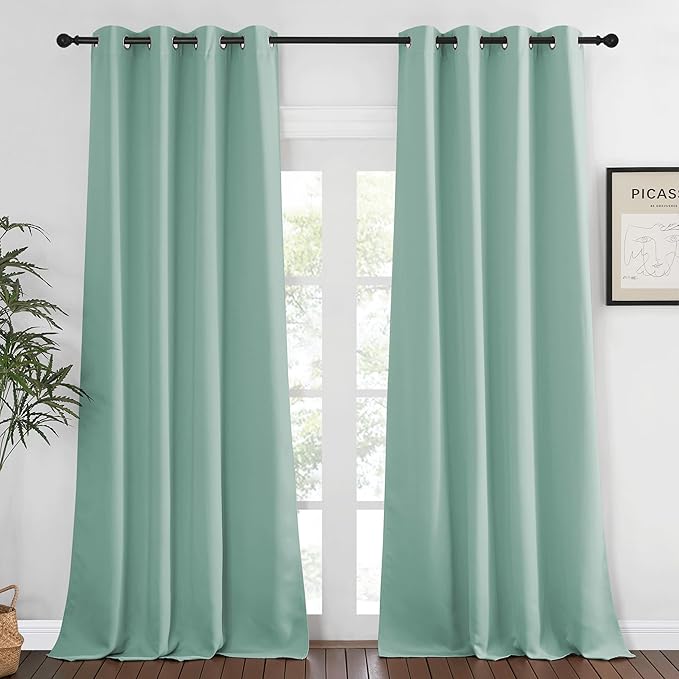 NICETOWN Blackout Curtains 120 inch Length by NICETOWN