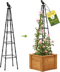 Garden Trellis for Climbing Plants Outdoors, Vegetables by MQHUAYU