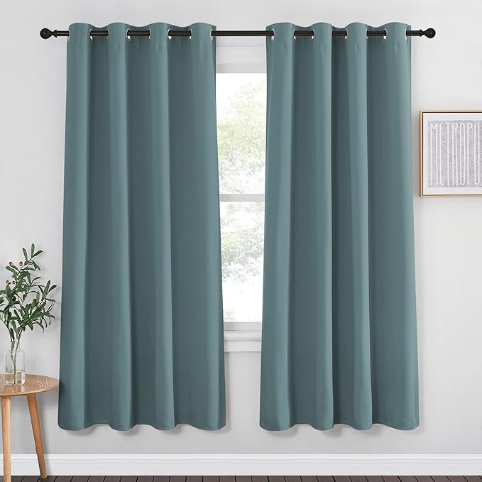 NICETOWN Blackout Curtain for Bedroom 72 inch Length by NICETOWN