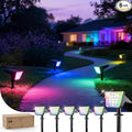 Philips 6 Packs Solar RGBW Spot Lights Outdoor, 18 LED Solar Powered Landscape by PhilipsLightingLED