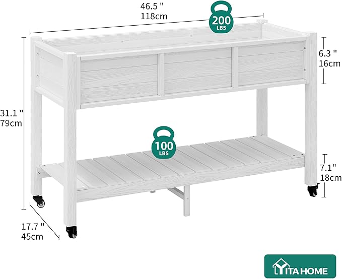 YITAHOME Raised Garden Bed HDPE - Image 8