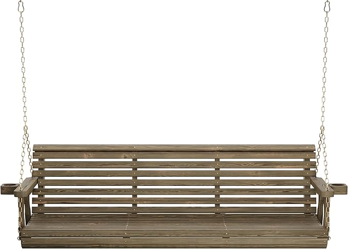 Amish Casual 6 Foot Roll Back Porch Swing - Image 2
