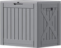 Patiowell 43 Gallon Resin Deck Box, Outdoor Storage Box by Patiowell