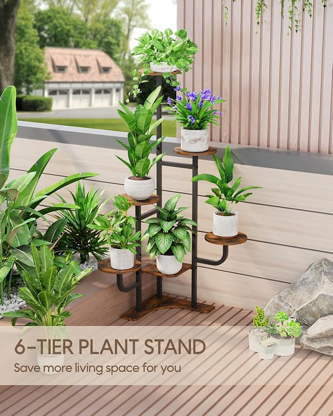 Corner Plant Stand Indoor - Image 7