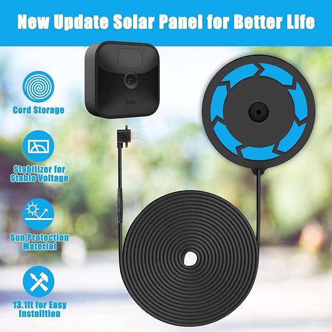 5W Solar Panel Compatible with Blink Outdoor 4/Blink XT/XT2 and Blink Outdoor - Image 4
