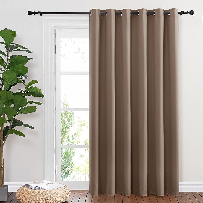 NICETOWN Blackout Blinds for Patio Door, Sliding Door Insulated Blackout - Image 8