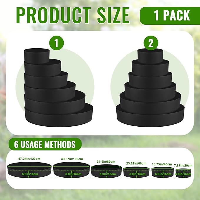 6 Tiered Strawberry Planter for Outdoor Plants, 47 Inch Heavy Duty Strawberry - Image 2