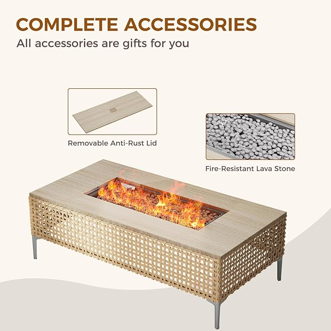 Grand patio 10-Piece Patio Furniture Set - Image 6