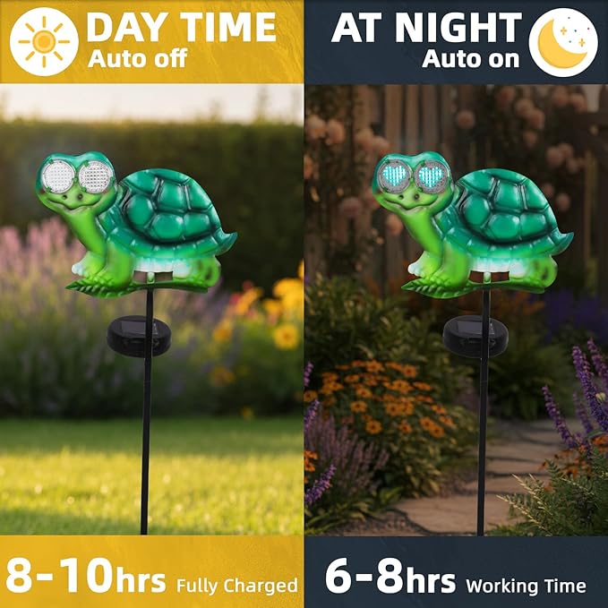 Turtle Decorative Garden Stakes - Image 4