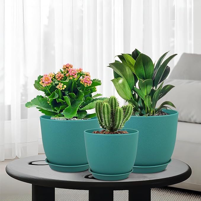 Flower Pots 10/9/8 inch, Plant Pots - Image 7