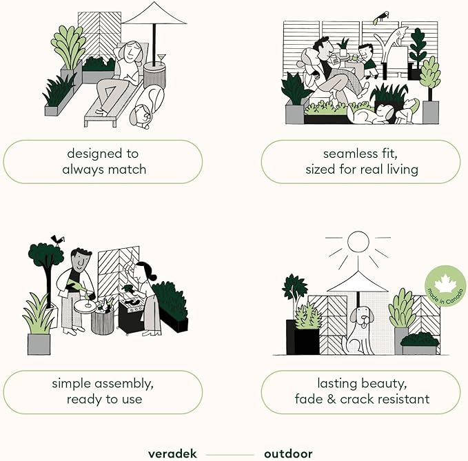 Veradek Outdoor Cooler Side Table - 2 in 1 - Designed - Image 9