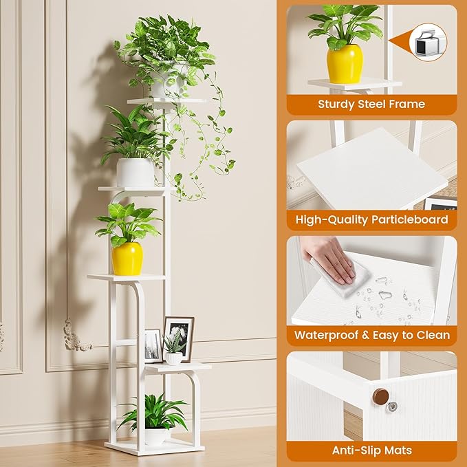 5 Tier Plant Stand Indoor, Plant Shelf - Image 5