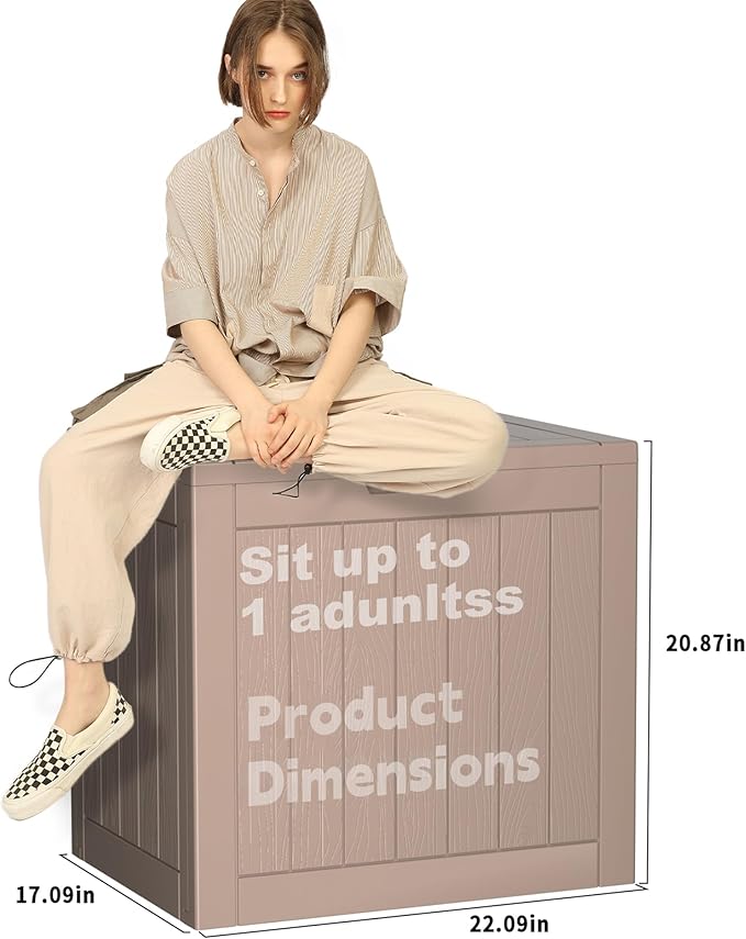 ROJIK Outdoor Storage Housing Deck Box - Image 2