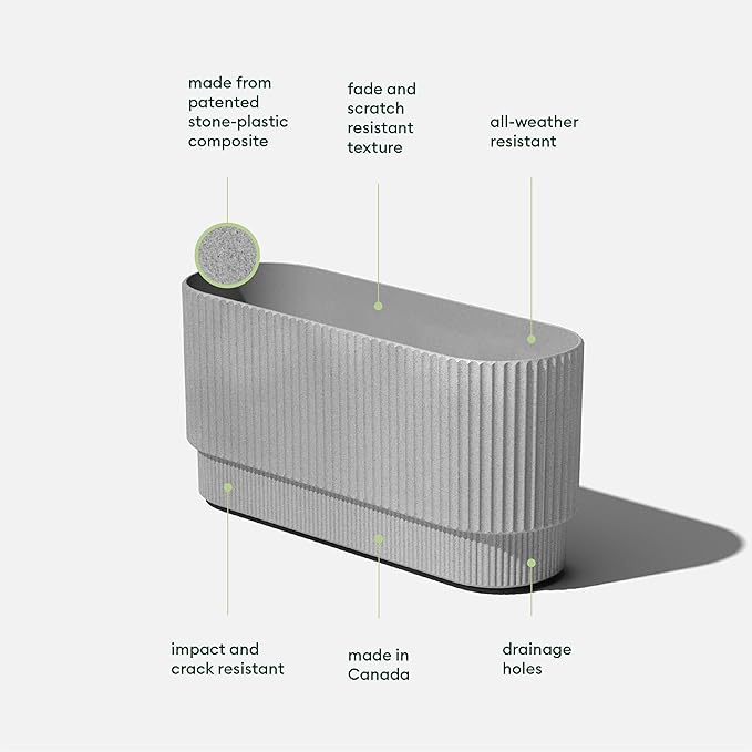 Veradek Demi Series Long Planter - Image 2