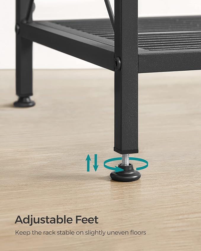 SONGMICS 5-Tier Metal Storage Rack, Shelving Unit - Image 7