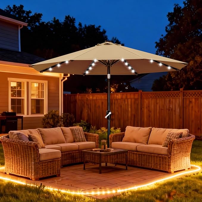 ABCCANOPY Durable Solar Led Patio Umbrellas - Image 2