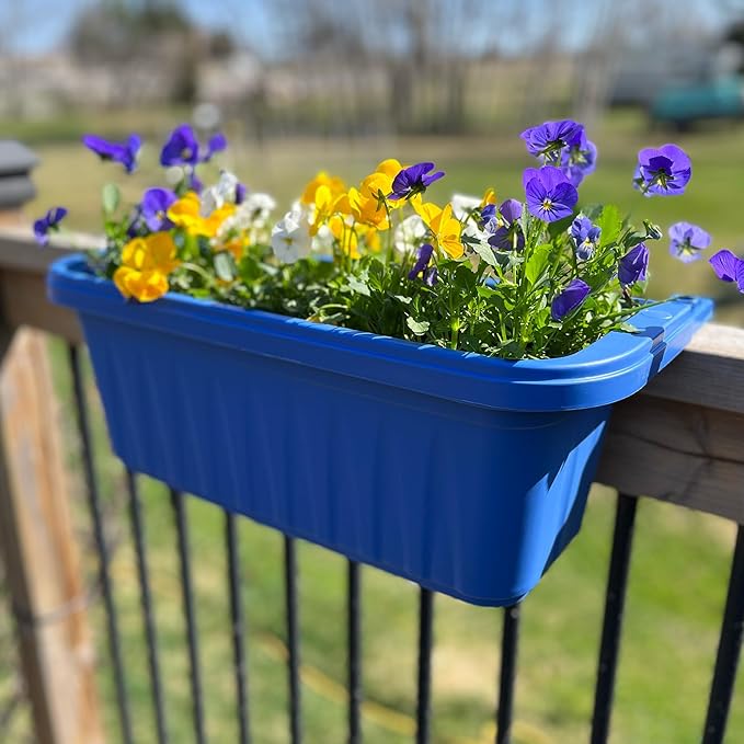 Apollo Exports International 20" Adjustable Railing Planter - Image 6