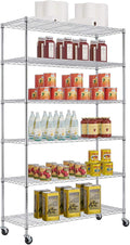 BestOffice | 6-Tier Wire Storage Shelves by BestOffice