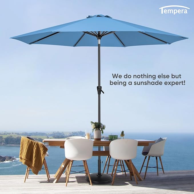 Tempera Patio Market Outdoor Table Umbrella - Image 7
