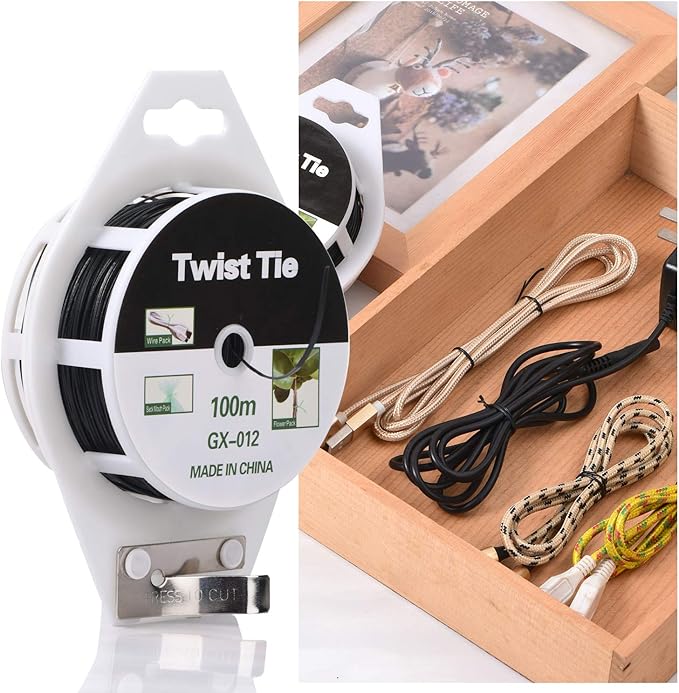 328ft Twist Ties, Plant Ties for Vines Garden Wire - Image 3