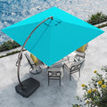 Grand patio Sunbrella 10x10 FT Cantilever Umbrella by GrandPatio