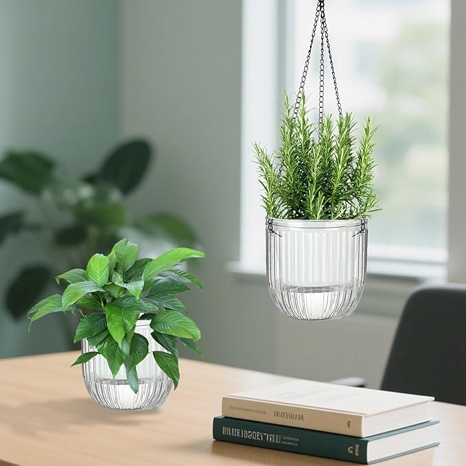 Self-Watering Hanging Planter for Indoor Plants - Image 7