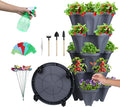 DUNCHATY Stackable Planter, Vertical Strawberry Planter by DUNCHATY