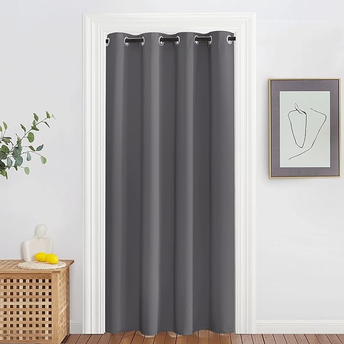 NICETOWN Grey Blackout Curtain & Drape by NICETOWN