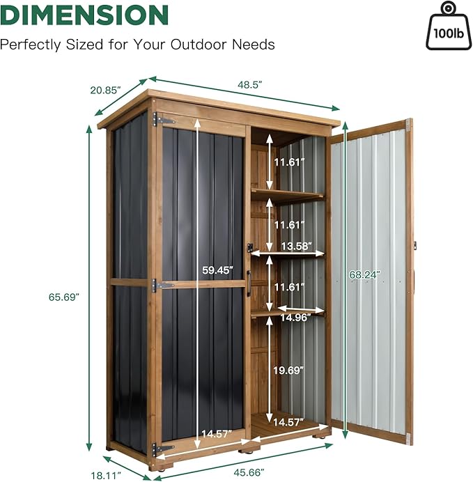 Outdoor Storage Cabinet Waterproof - Image 3