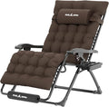 UDPATIO Oversized Zero Gravity Chair, 33In XXL Patio Reclining Chair by UDPATIO