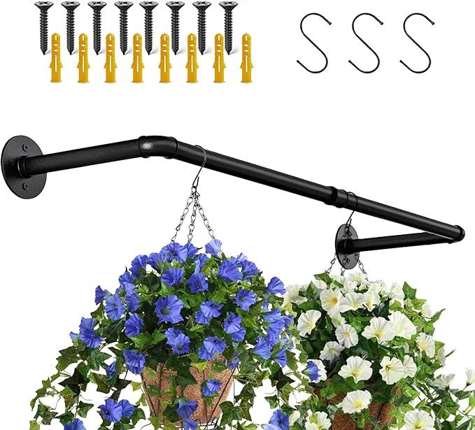 Hanging Planters for Indoor Plants, Window Plant Shelves, Plant Hanging Rod - Image 2