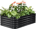 5×3×1.4FT Galvanized Raised Garden Bed Outdoor, Metal Raised Garden Bed Kit by TwentyNext