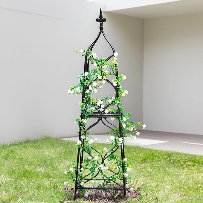 Obelisk Trellis for Garden by Goooxim