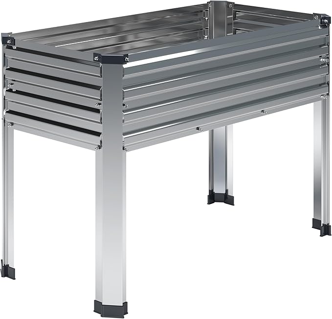 Galvanized Raised Garden Bed by DIIYIV