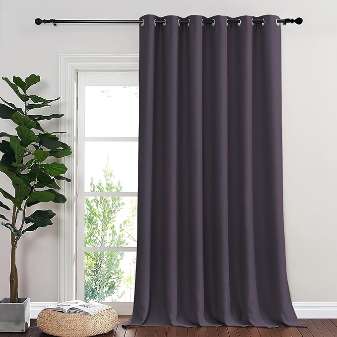 NICETOWN Greyish Purple Blackout Curtains by NICETOWN